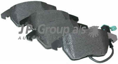 JP GROUP 1163601110 -  Комплект тормозных колодок, дисковый тормоз